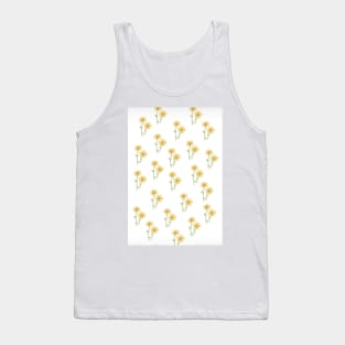 Sunflower print design Tank Top